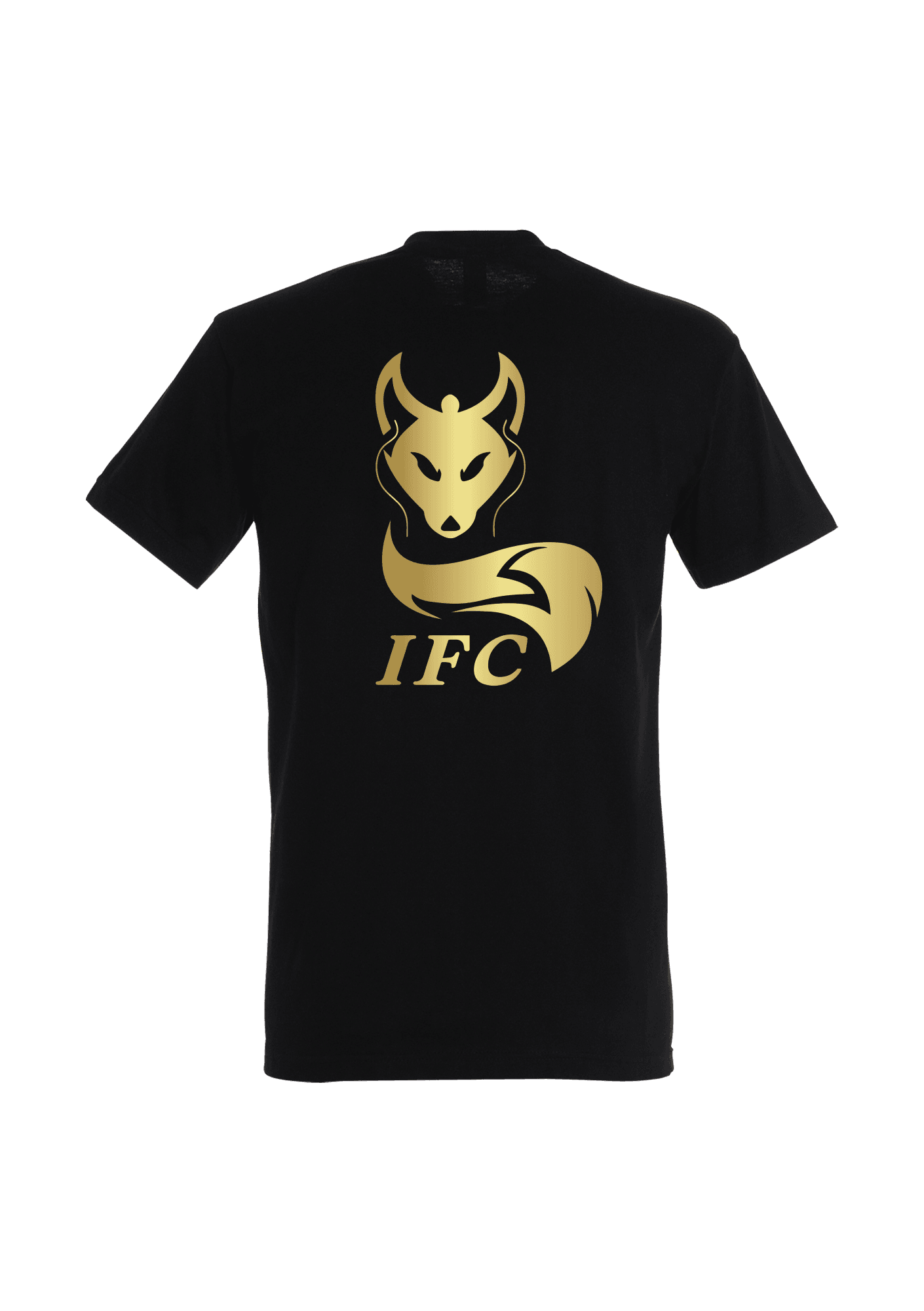 T-shirt Adulte Noir 001 Issole Futsal Club - IFC01-LOGOIFCDUO-IMPERIALNOIRDOS