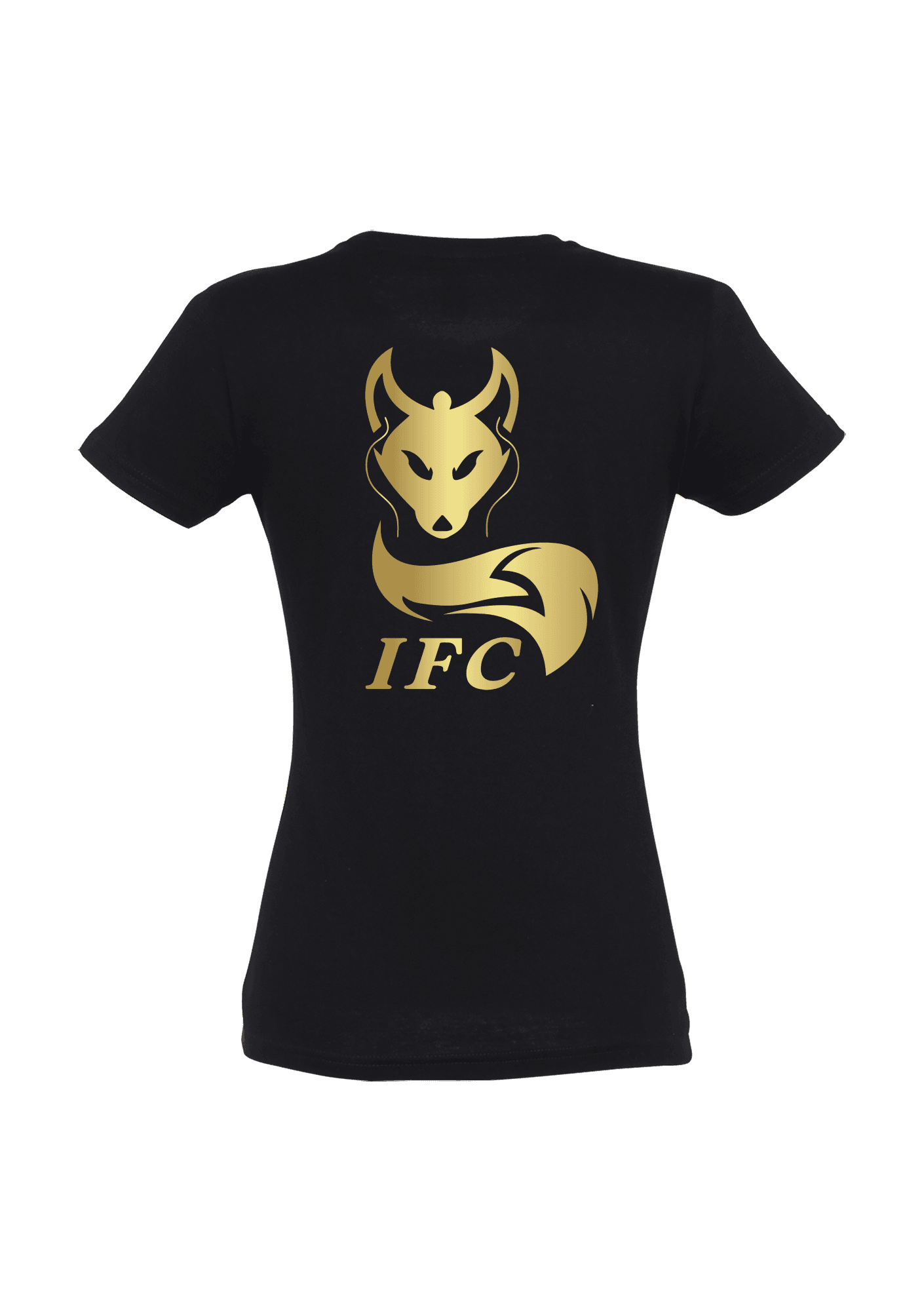 T-shirt Femme Noir 005 Issole Futsal Club - IFC05-LOGOIFCDUO-IMPERIALFEMMENOIRDOS